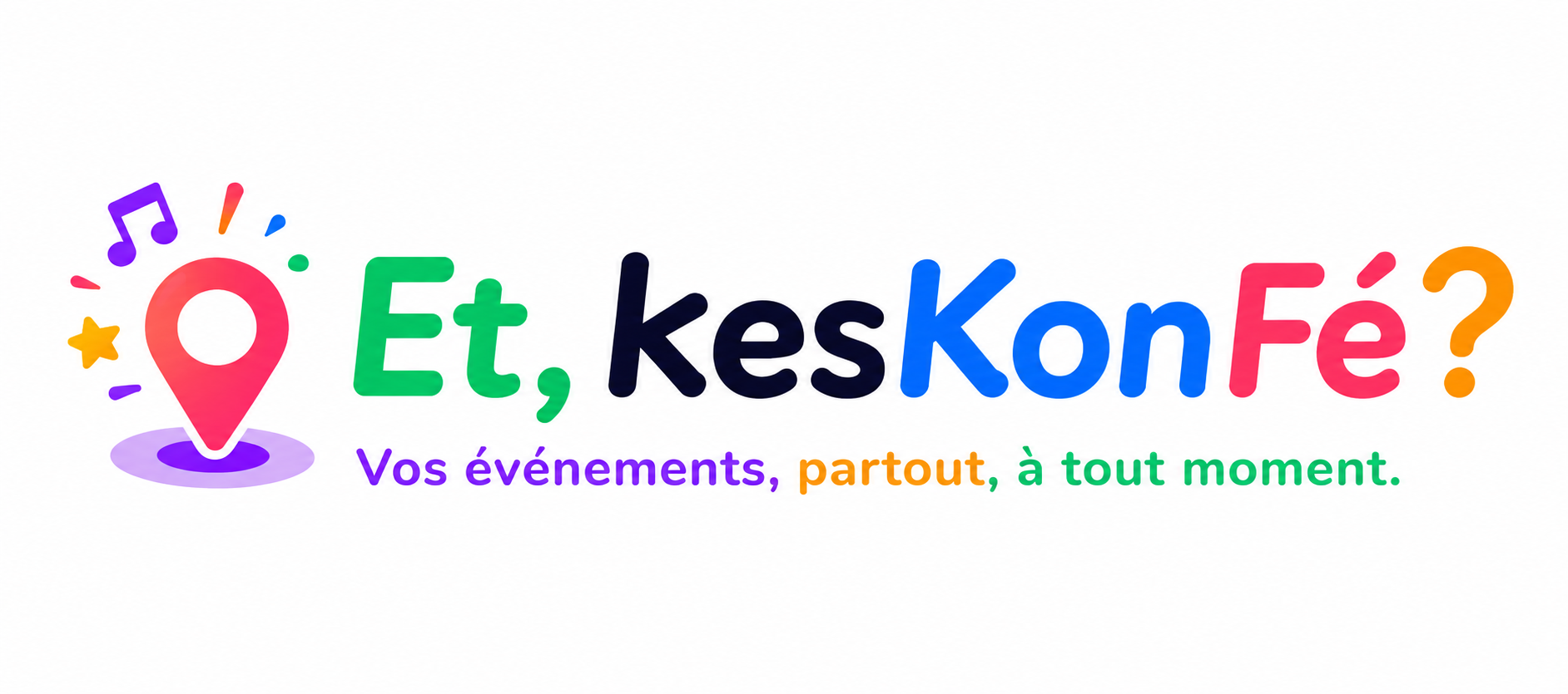Et, kesKonFé? ? Vos événements, partout, à tout moment.