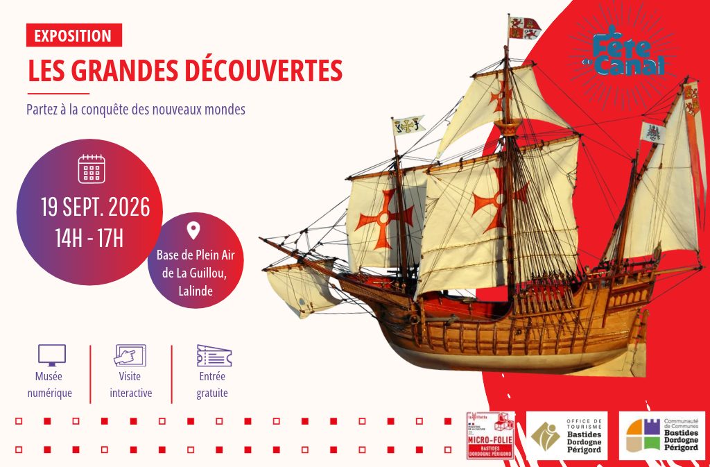 Fête du canal | Les Grandes découvertes : à la conquête des nouveaux mondes