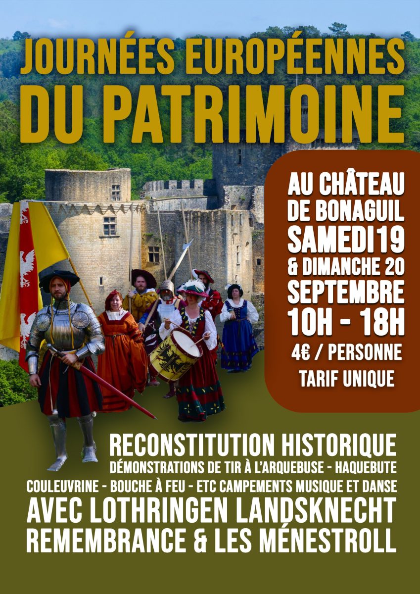 JEP 2026 - Reconstitution historique au Château de Bonaguil