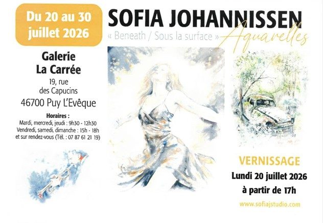 Exposition à la galerie La Carrée : Sofia Johannissen