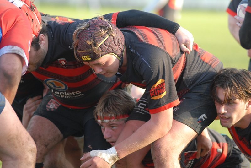 Match de rugby et repas des supporters