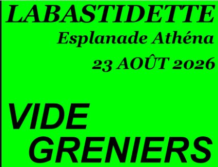 VIDE GRENIER