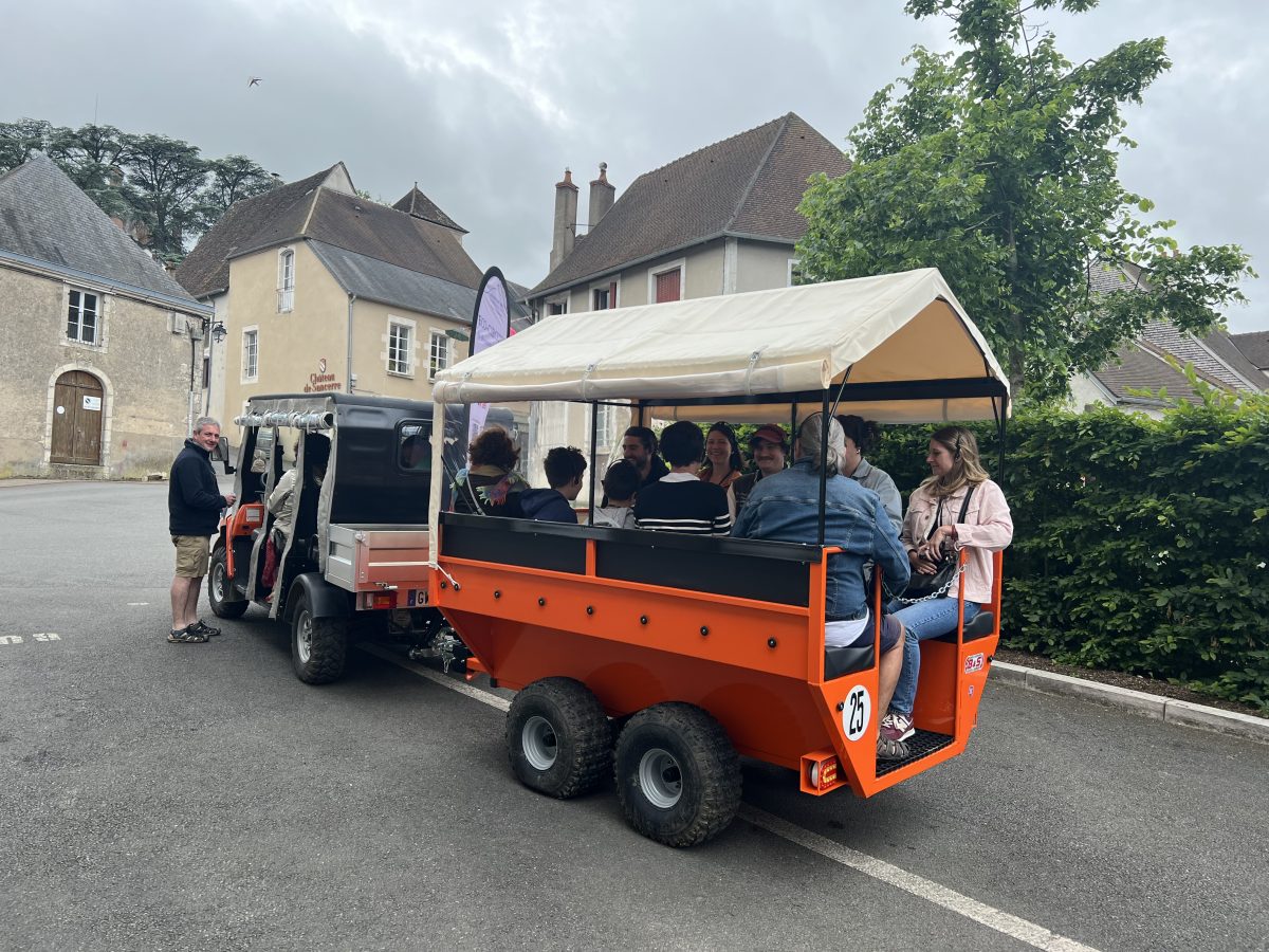 Éco-circuits audioguidé en voiturette electrique