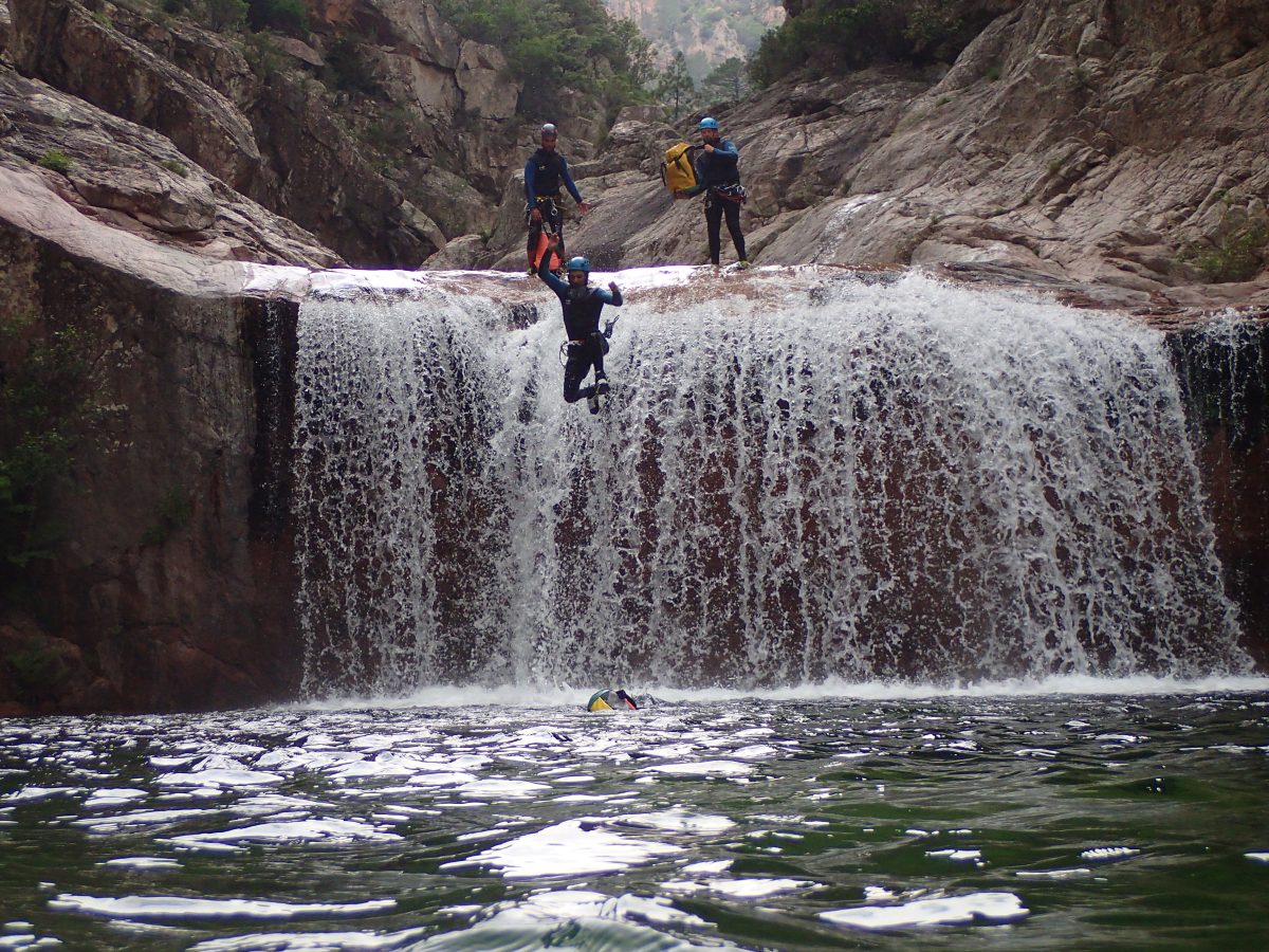 OSSIO CANYONING VIA FERRATA
