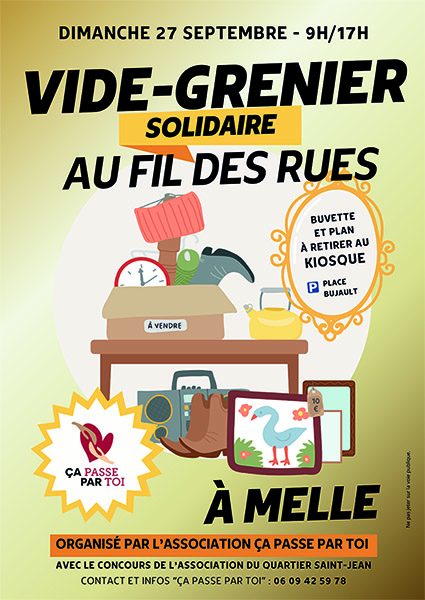 Vide-grenier solidaire Au fil des Rues