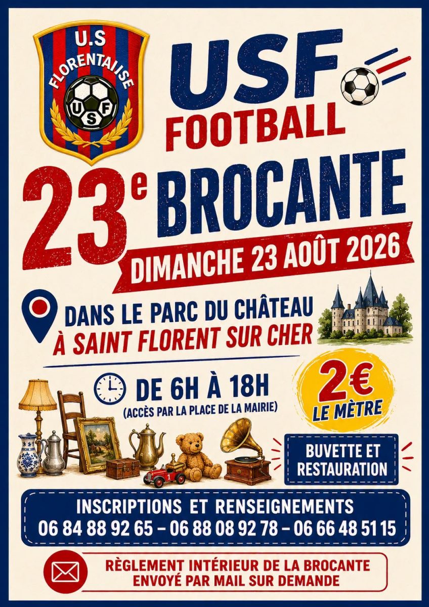 Brocante Saint-Florent-sur-Cher