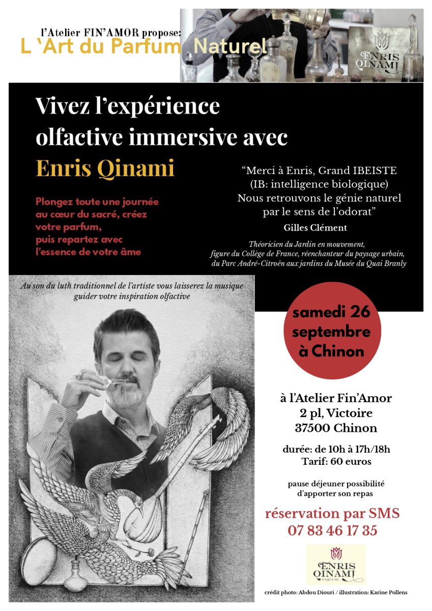Atelier-conférence : "L'Art du Parfum au naturel"
