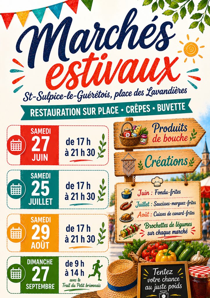 Marchés estivaux