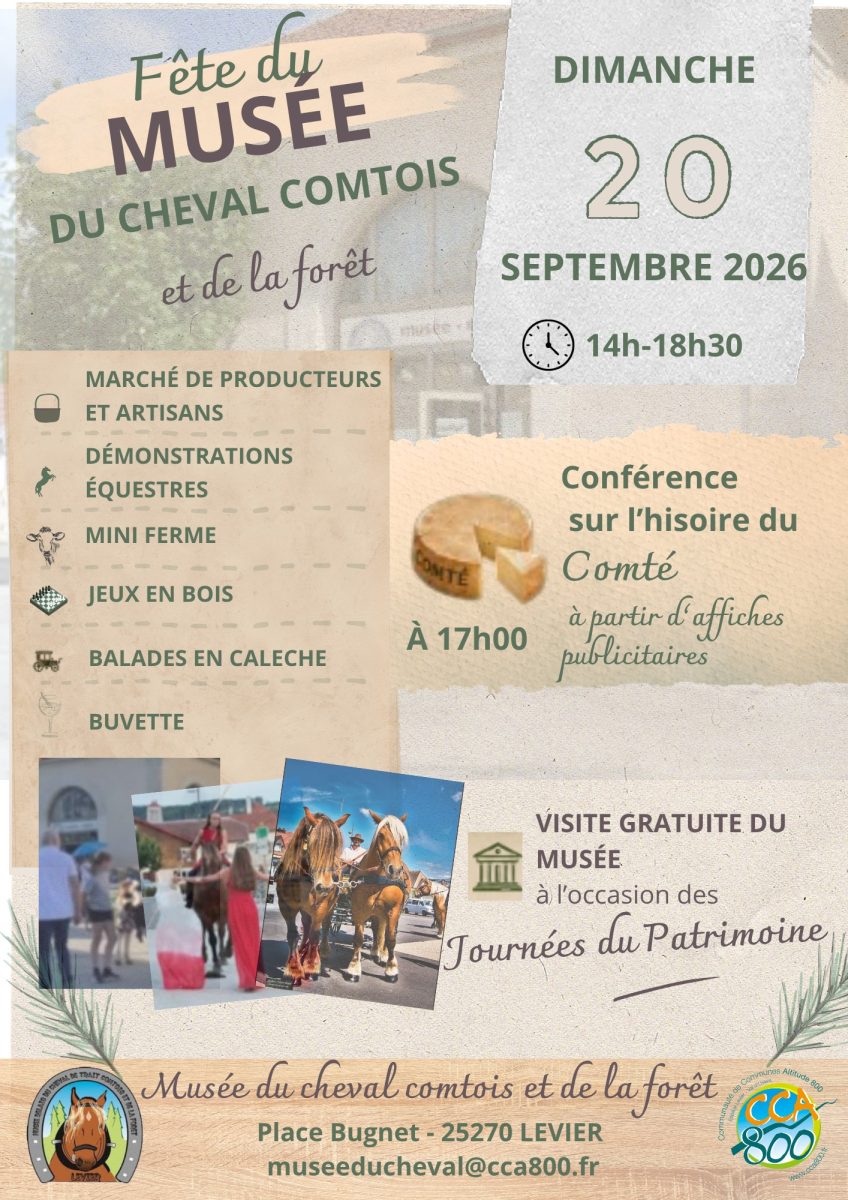 Fête du Musée du cheval de trait comtois et de la forêt