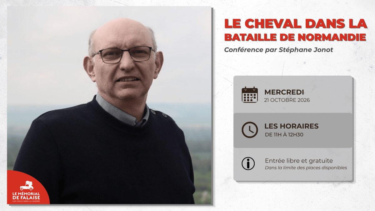 Conférence "Le cheval dans la Bataille de Normandie" par Stéphane Jonot