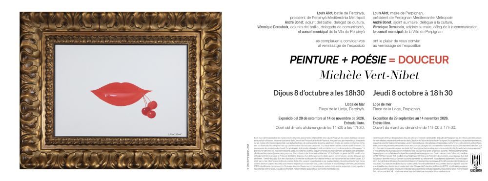 PEINTURE + POÉSIE = DOUCEUR