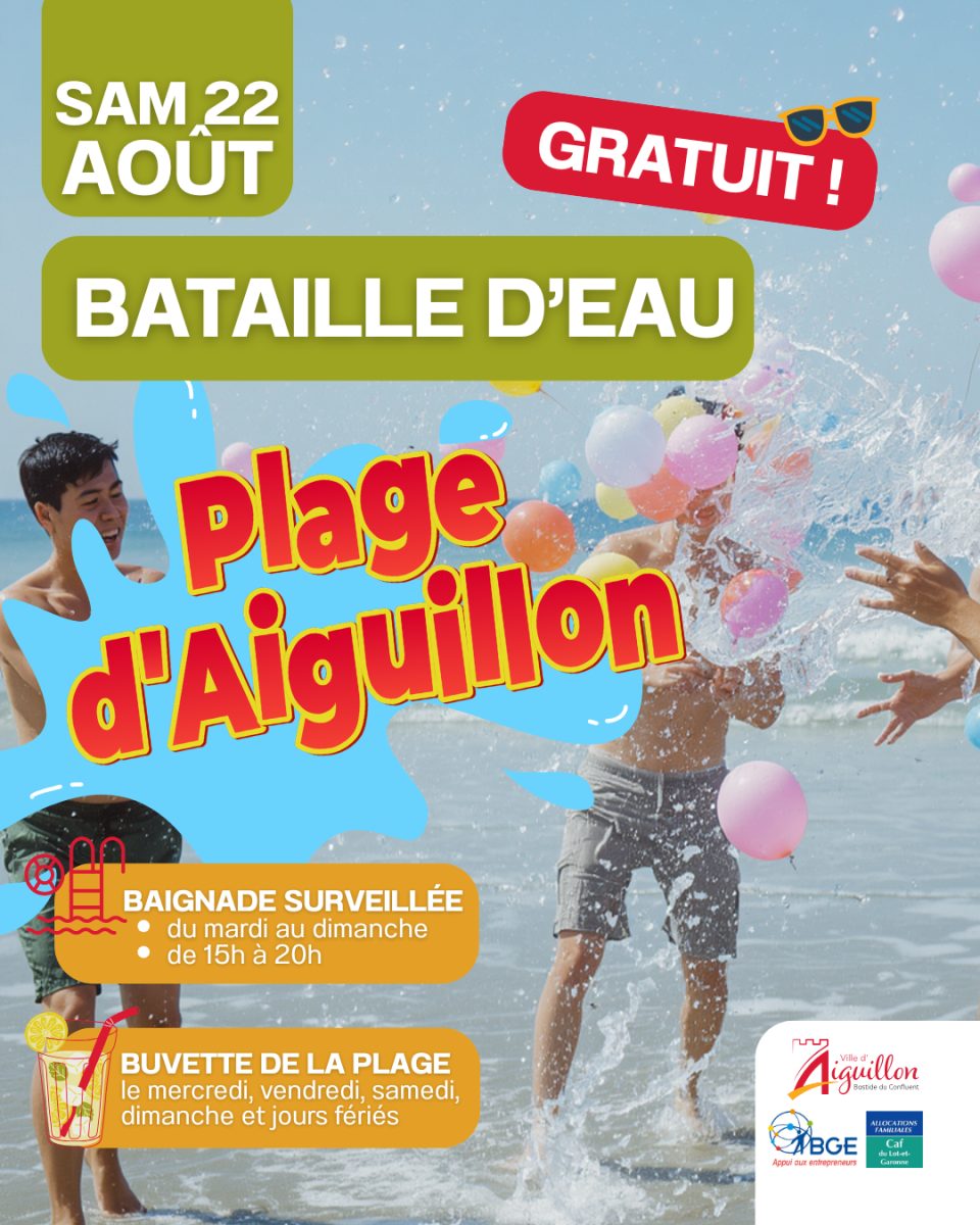 BATAILLE D'EAU GEANTE