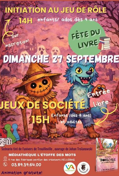 Initiation au jeu de rôle et jeux de société
