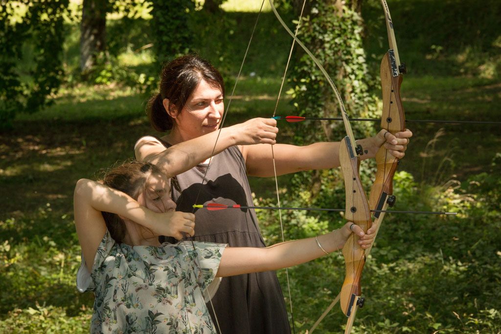 Tir à l'arc et Slack line- Station Sports Nature Pays de Tulle - Esprit Nature