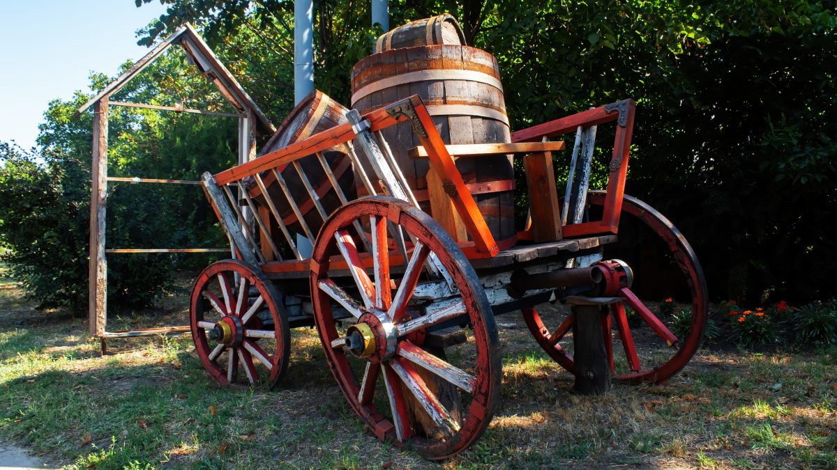 Exposition de vieux outils et matériel agricole