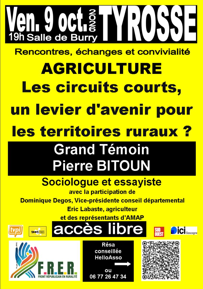 Agriculture : Les circuits courts, un levier d'avenir pour nos territoires ?