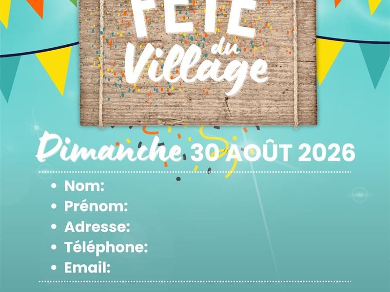 Fête du village