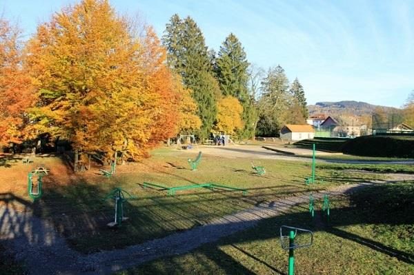 Aire d'activité fitness des berges de la Moselle