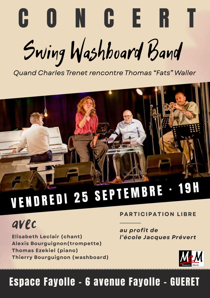 CONCERT SWING WASHBOARD BAND