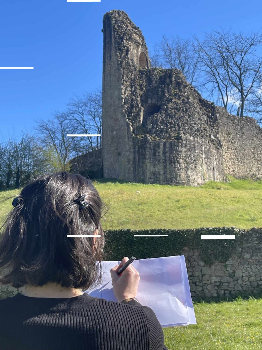 Visite et atelier aquarelle en plein air