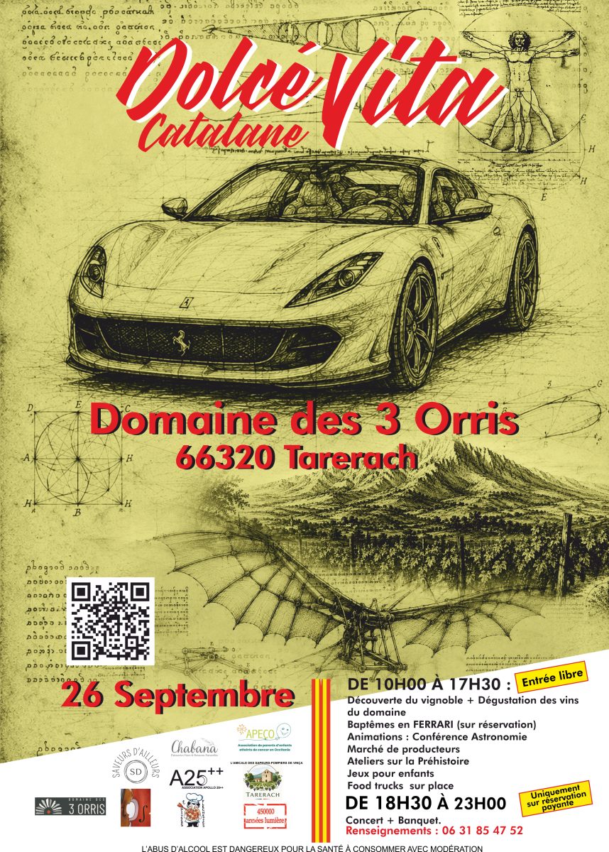 DOLCE VITA CATALANE AU DOMAINE DES 3 ORRIS