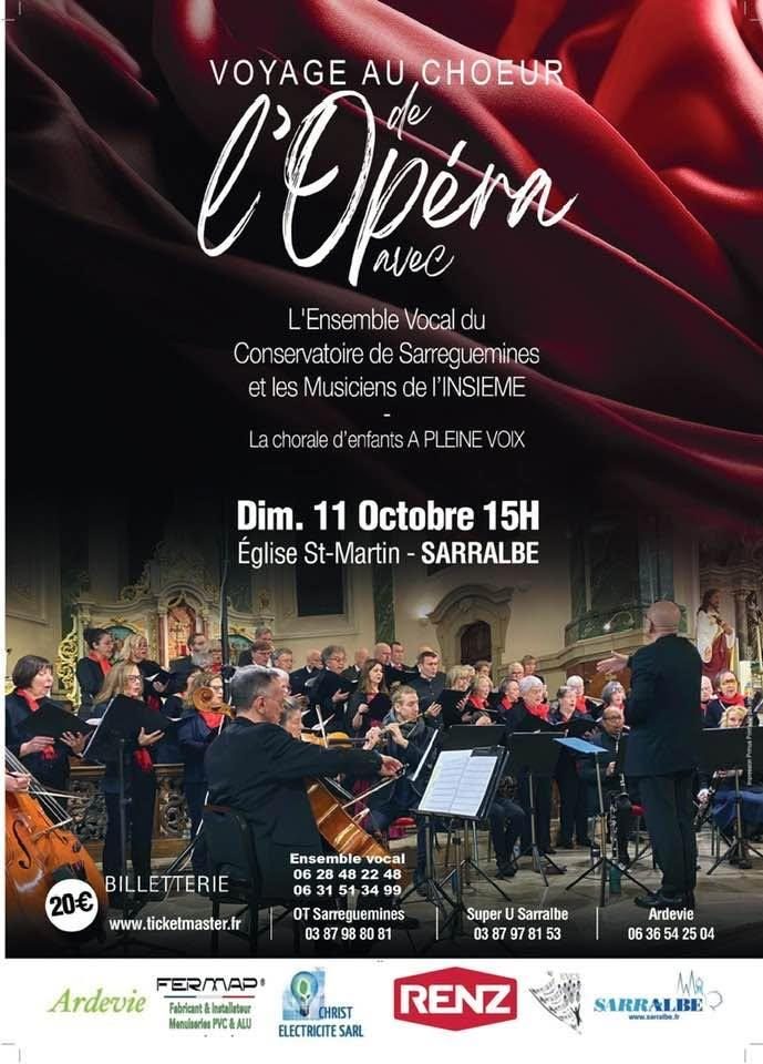 Concert - Voyage au Choeur de l'Opéra