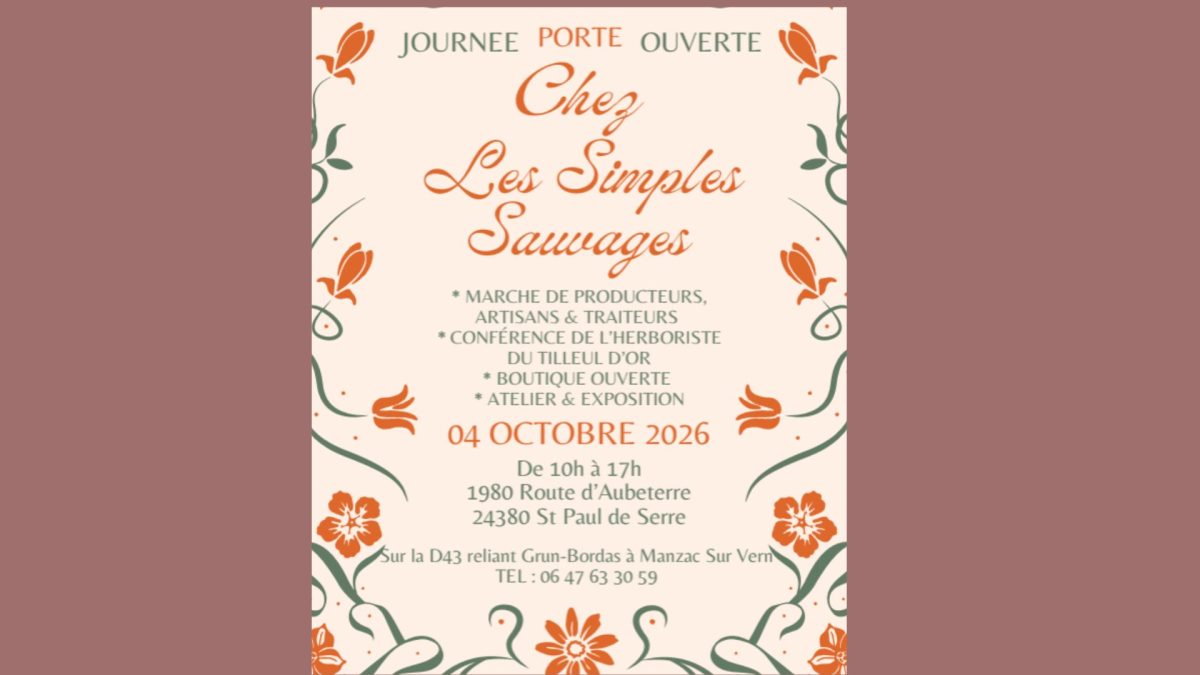 Les simples sauvages, journée porte ouverte