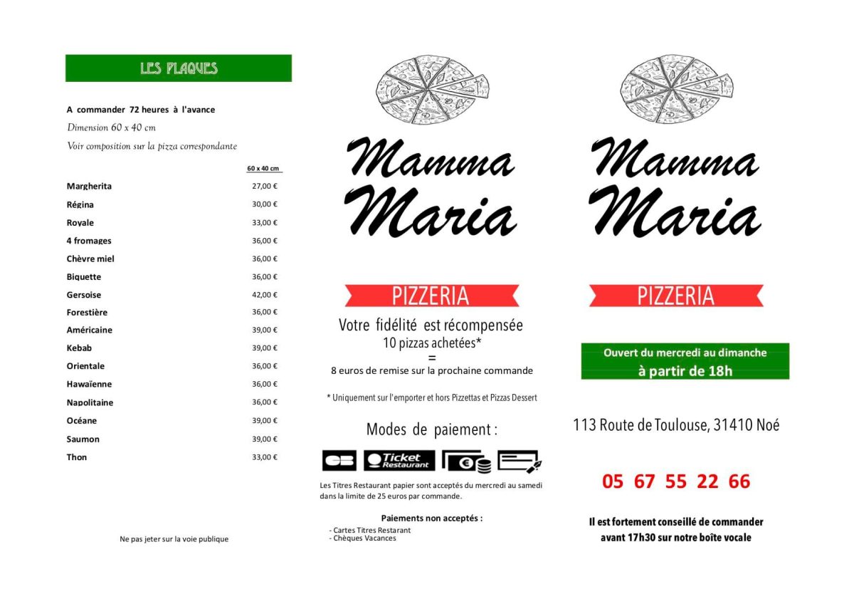 PIZZERIA MAMMA MARIA