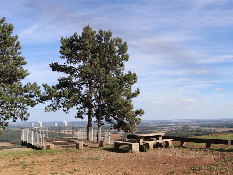 Aire de pique-nique - Point de vue du Hetschenberg
