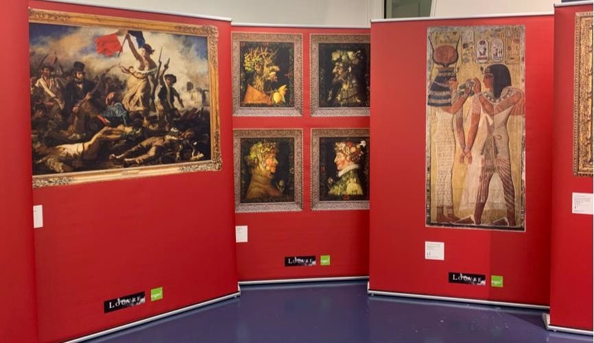 Exposition "Les chef-d'oeuvres du Musée du Louvre"