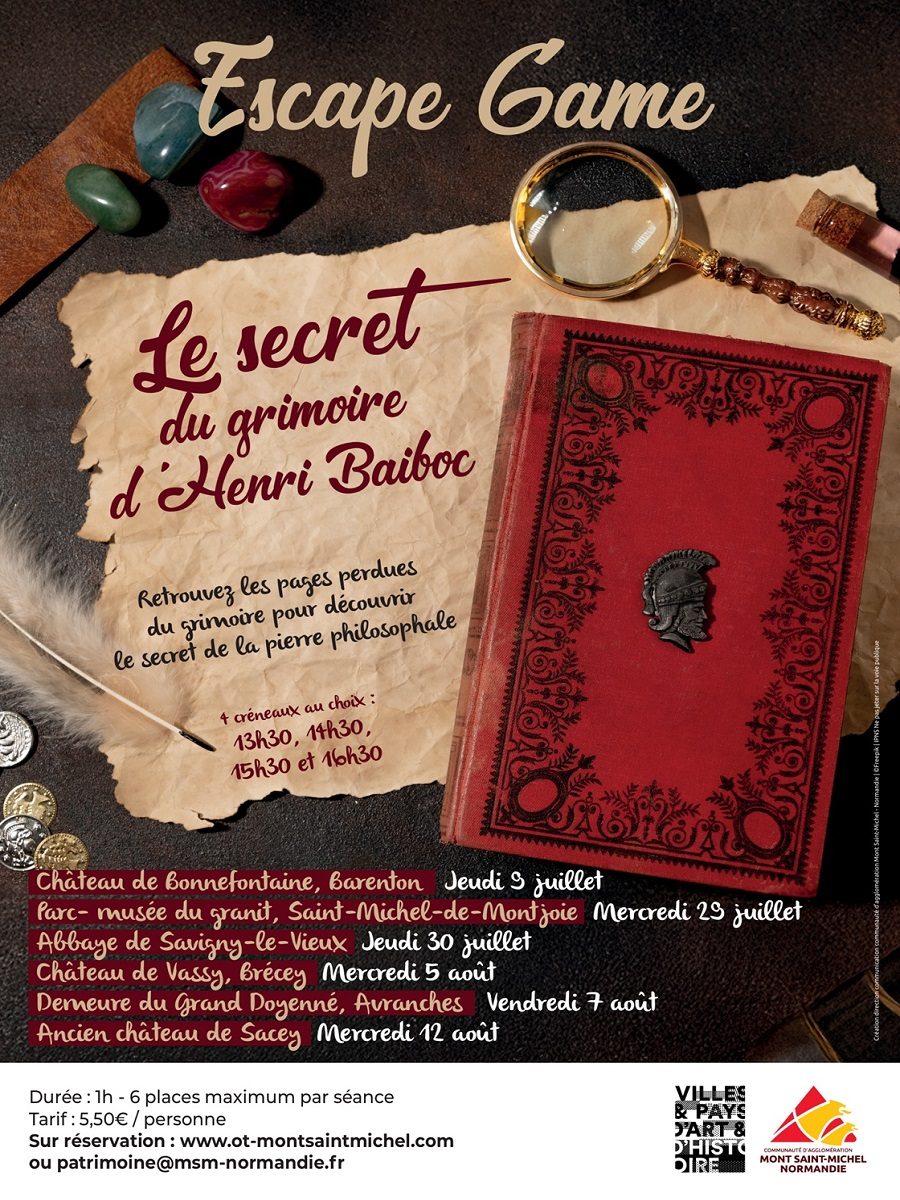 Escape Game : "Le secret du grimoire d'Henri Baiboc"