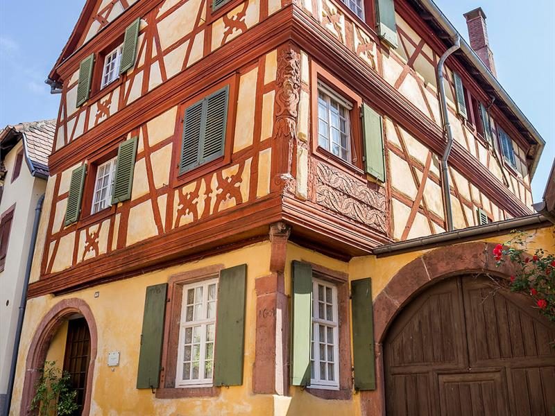 Maison Bohn à pan sculpté