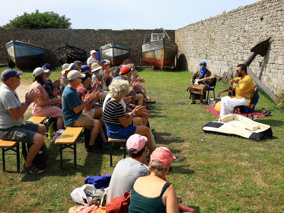Festival Les Traversées Tatihou - Concerts-promenade : Christine Zayed / Sylvain Barou et Habib Meftah / Ablaye Cissoko