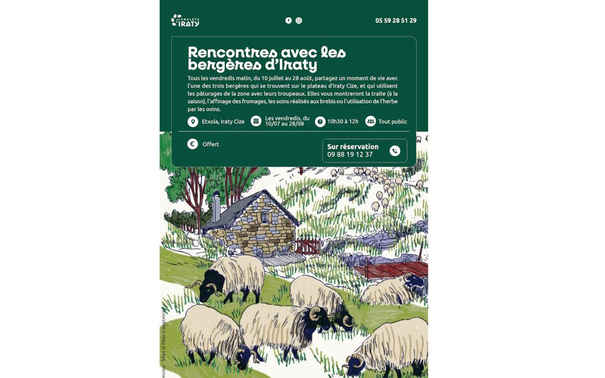Rencontres avec les bergères d'Iraty