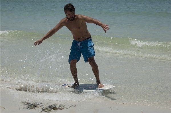 Initiation au skimboard