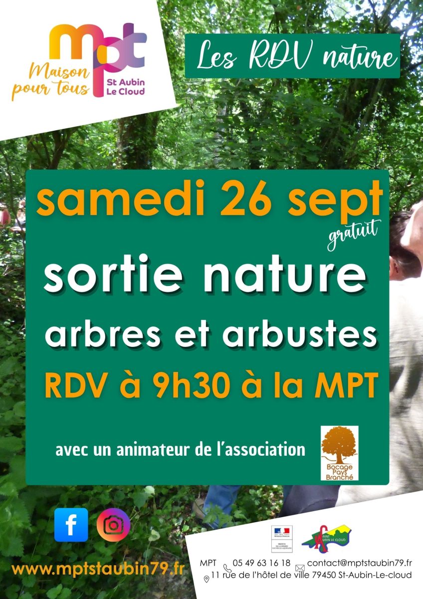 Rendez-vous nature : arbres et arbustes