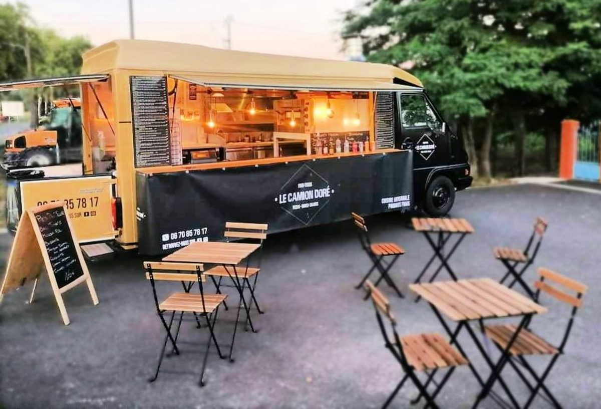 LE CAMION DORÉ