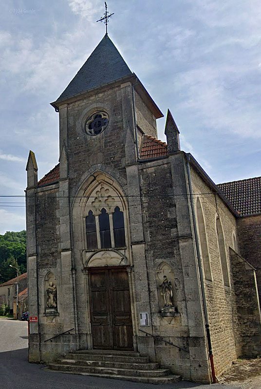 Eglise Saint-Loup de Malaincourt-sur-Meuse