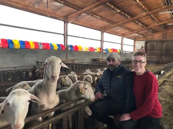 Visite et repas à la ferme Chez Emilie et Rémy