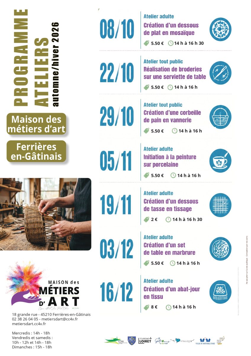Atelier broderie