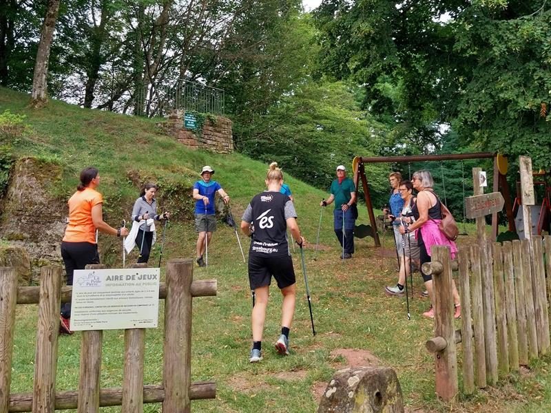 Découverte de la marche nordique