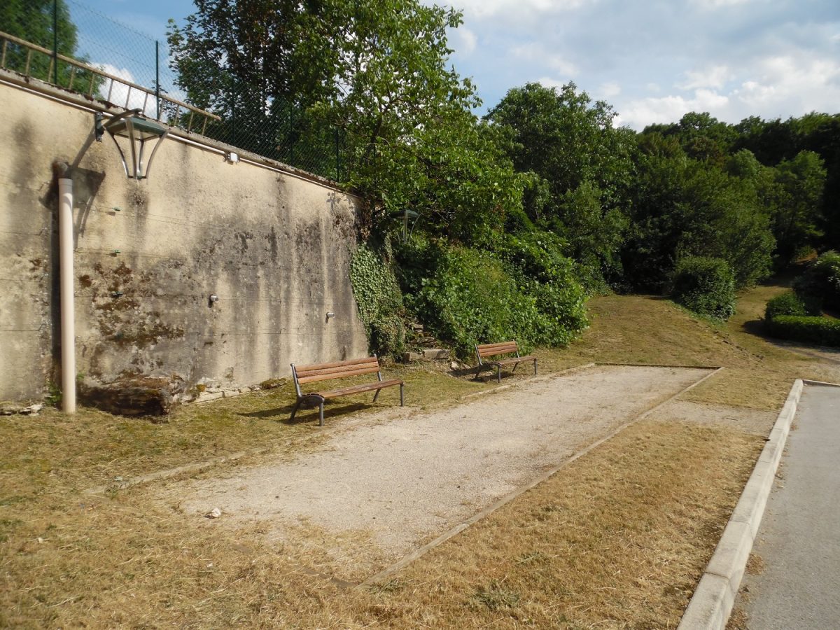 Terrain de pétanque de Saulles