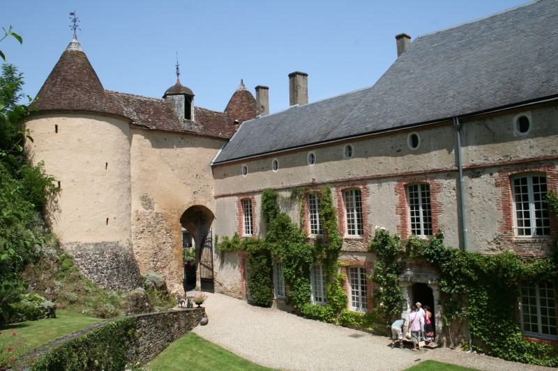 Galerie d'exposition au Château de Gargilesse