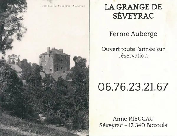 Ferme auberge La Grange de Séveyrac
