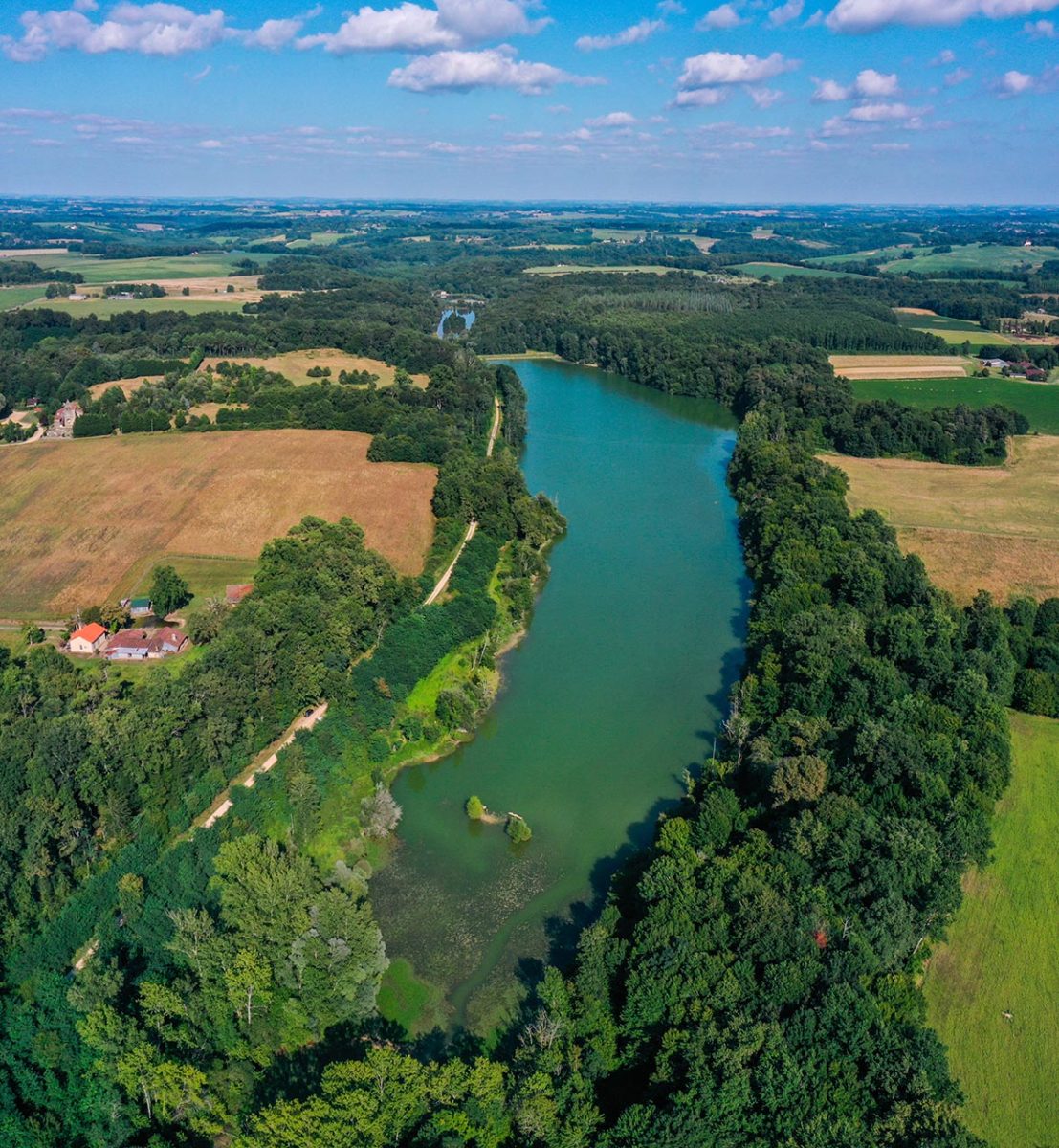 Lac de pêche de Jouandet