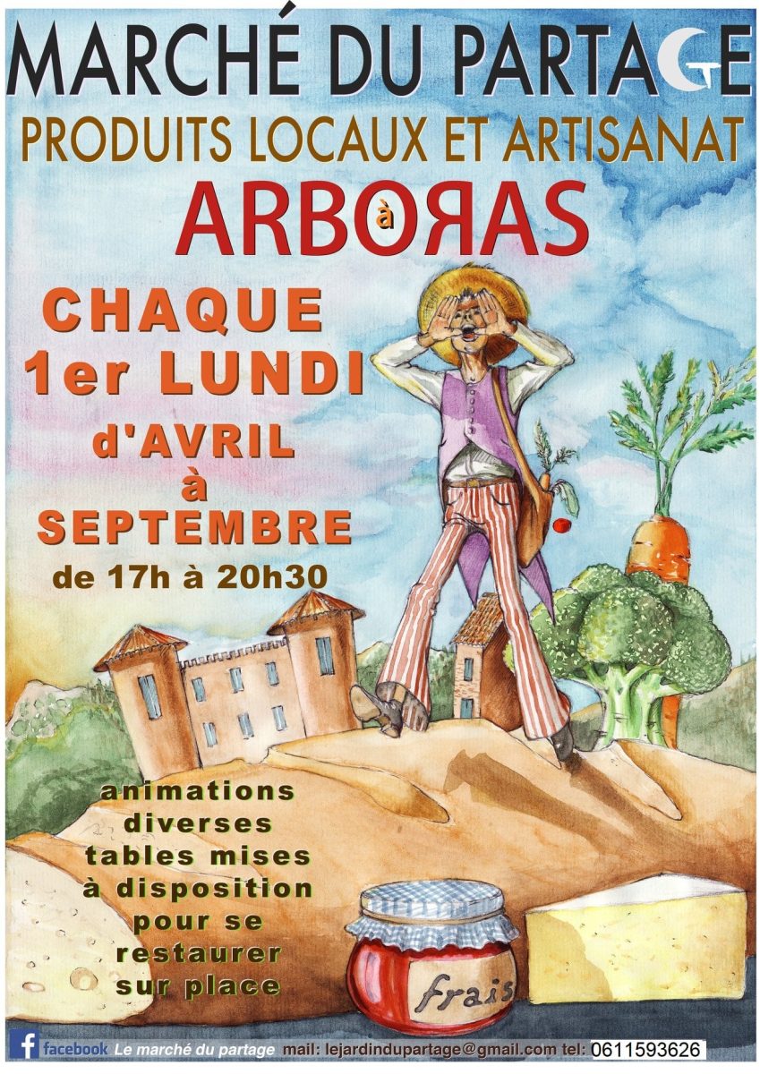MARCHÉ DU PARTAGE  - PRODUITS LOCAUX ET ARTISANAT