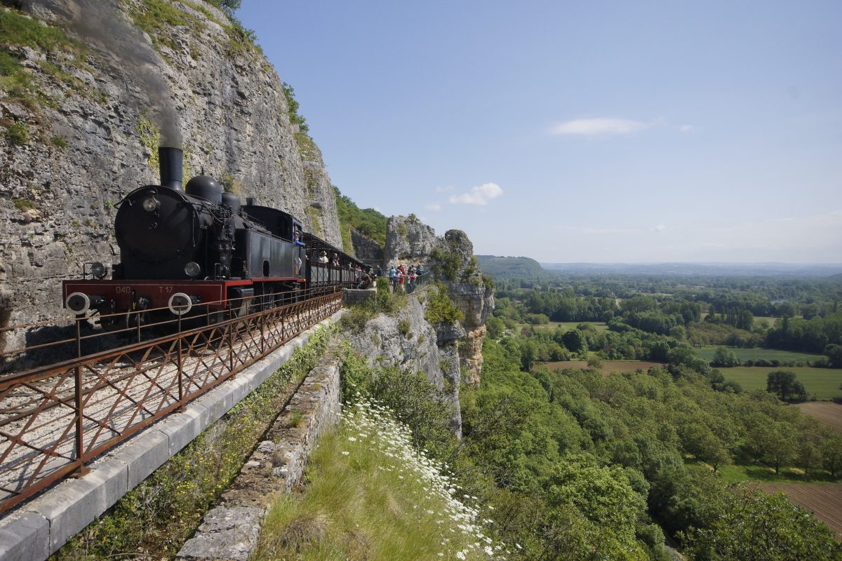 Train à vapeur de Martel