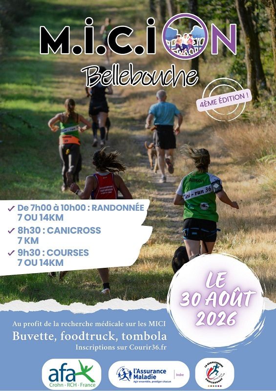 "Micion" Course et cani-cross Bellebouche