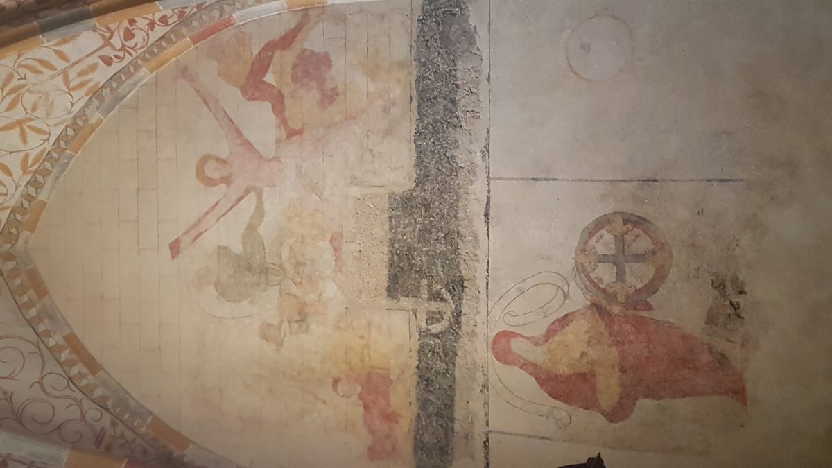 Circuit des peintures murales gothiques : Église Saint Martin de Prissac
