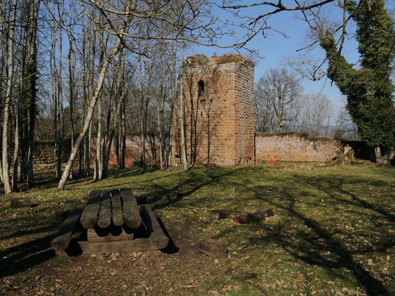 Aire de pique-nique de la Tour de la Faim du Guirbaden